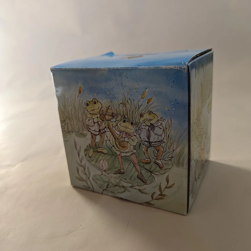 1996 Westland Frog Tea Party Figurine Fantasy "Tea for Two" Resin Figurine - Picture 6 of 10